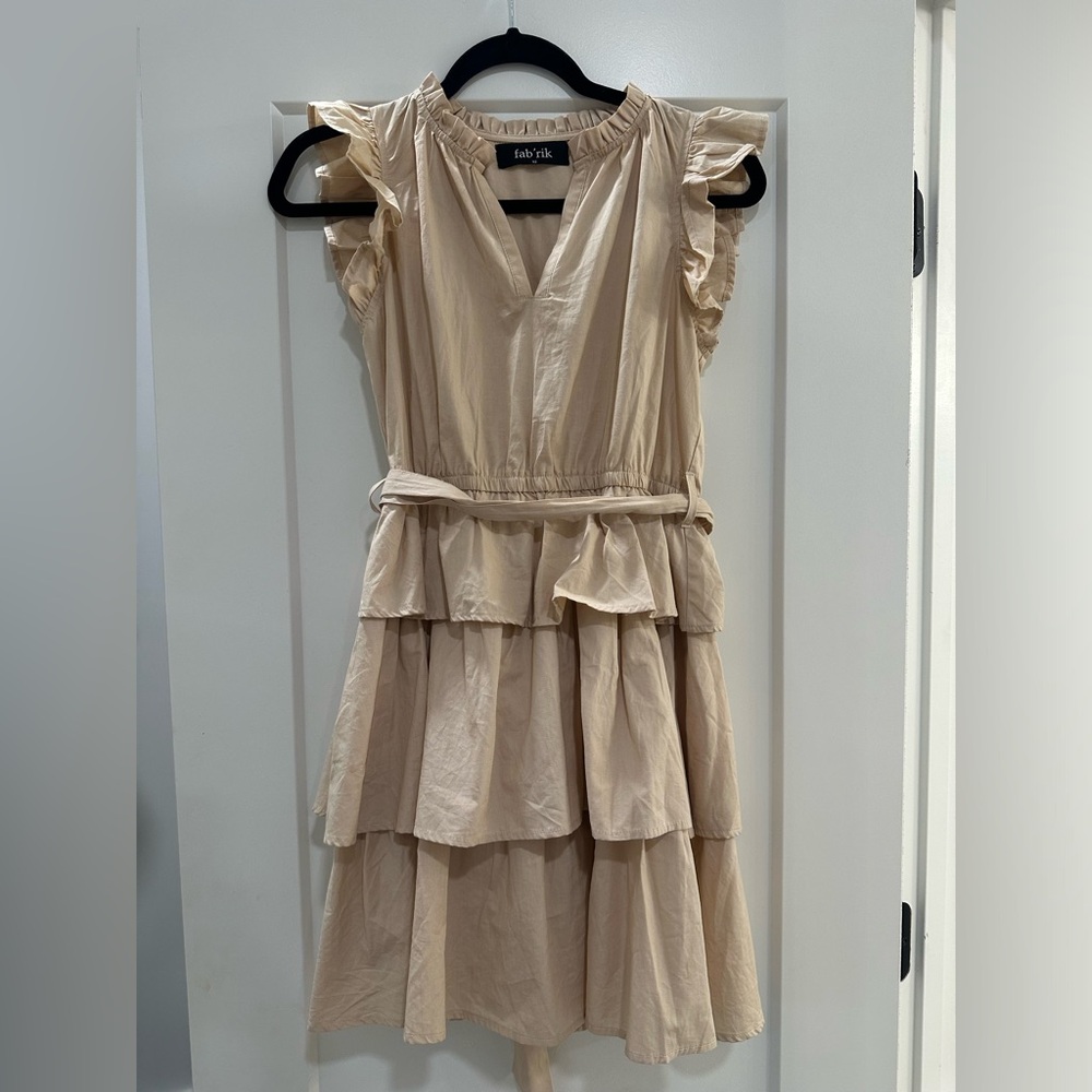 Ruffle mini dress!